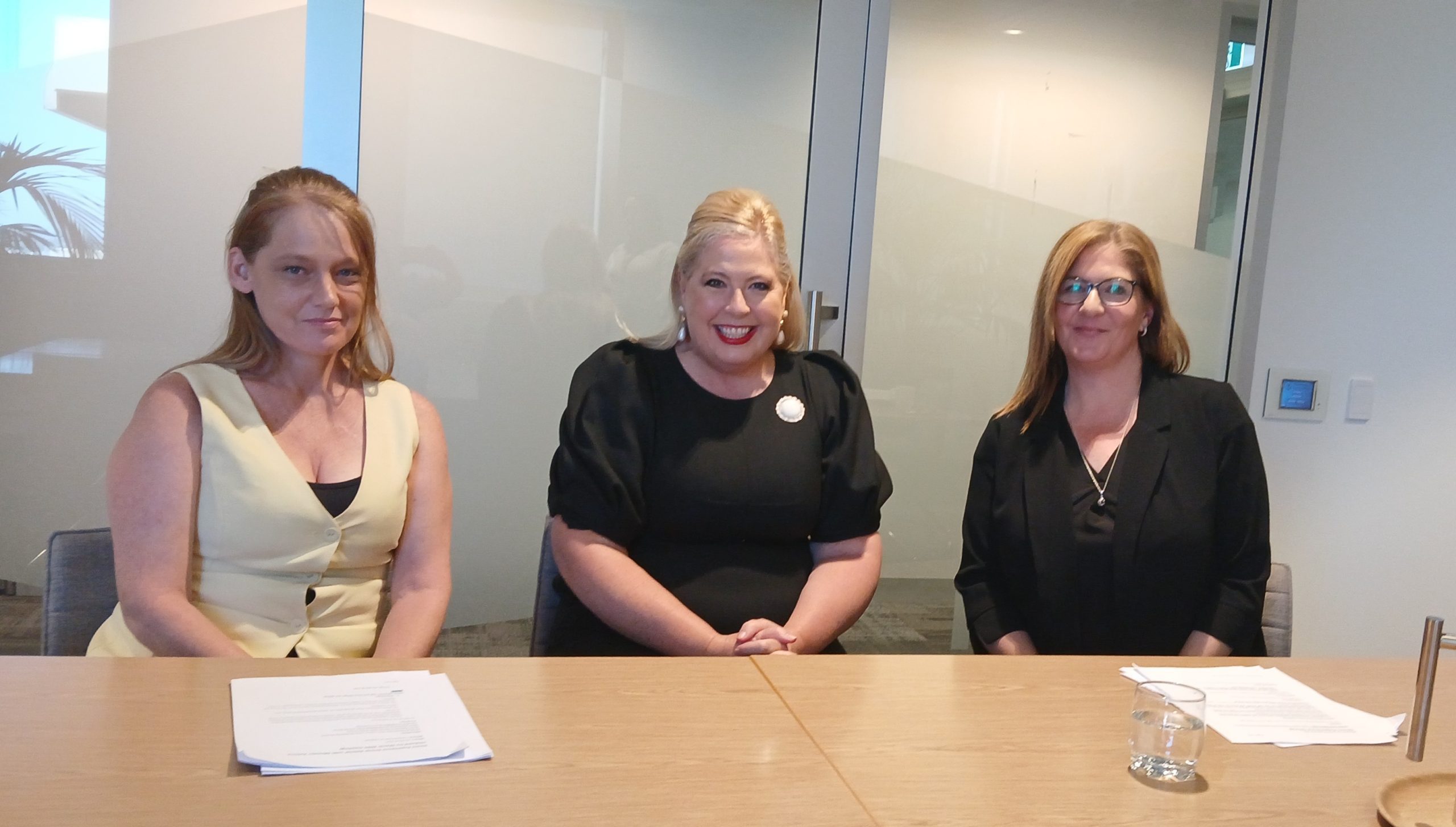 Chair and Deputy with Minister